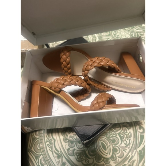 Women's Heels Charm Braided Heeled Sandals Size 9 New - Picture 5 of 6